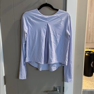 Lululemon Lavender Long Sleeve Top